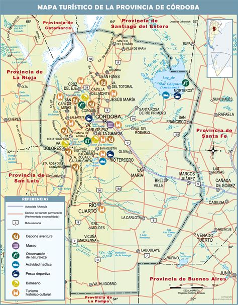 cordoba province argentina map