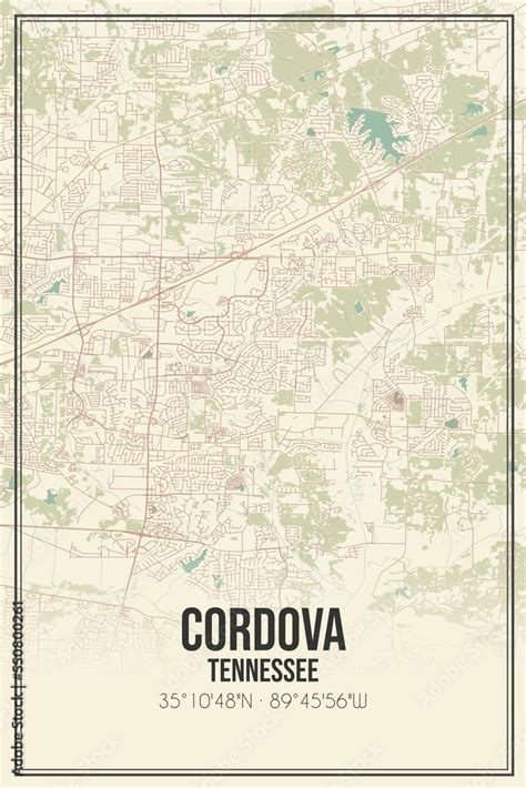 Cordova Tn On Map