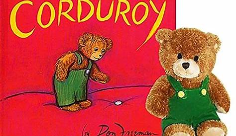 Corduroy Book & Bear Set