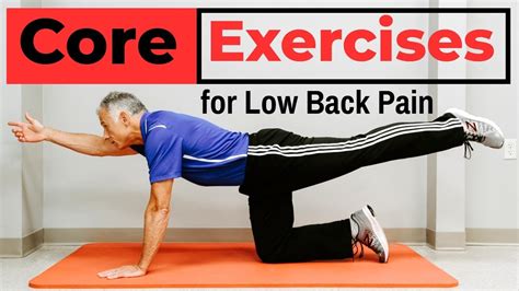 Core Exercises For Back Pain