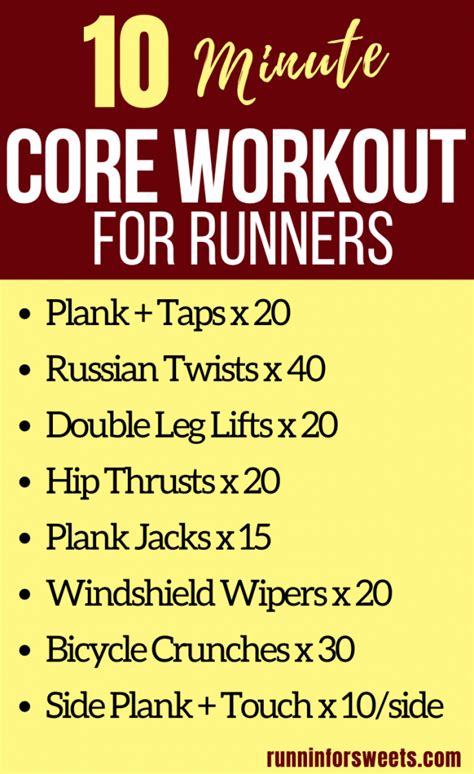 Core Exercises For Runners Pdf