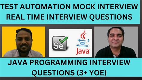core java coding interview questions for selenium testers