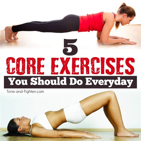 Core Lifts Exercises