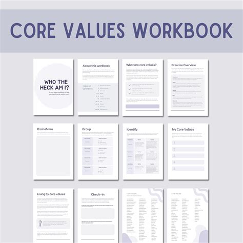 Core Values Workbook