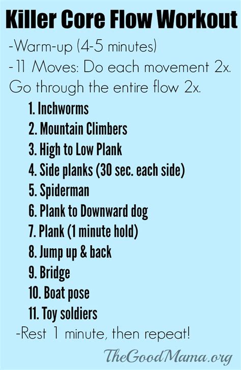 Core Workout Everyday For A Month