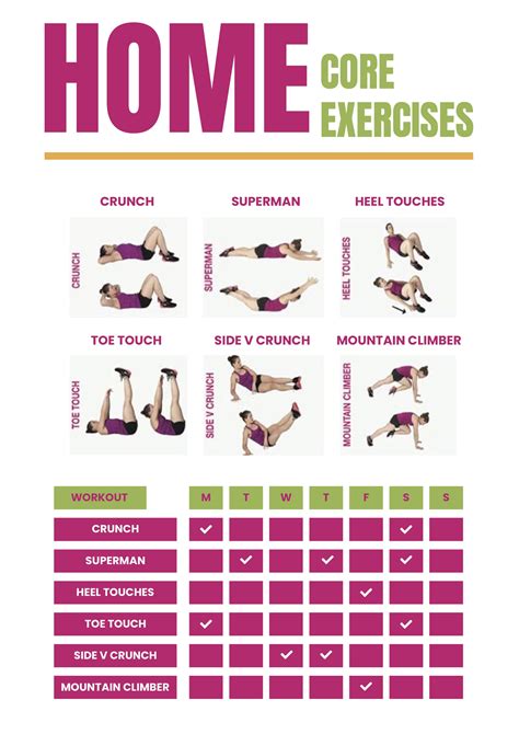 Core Workout For Definition