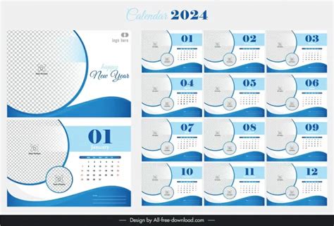 Coreldraw Calendar Template 2024