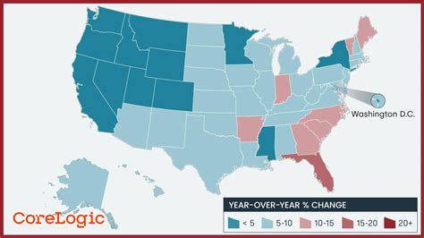 Corelogic Home Prices Map
