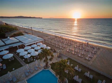 corfu accommodation on the beach