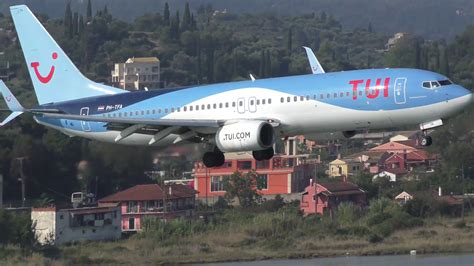 corfu airport plane spotting
