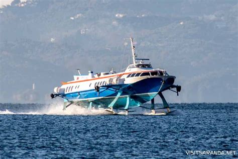 corfu airport to ferry port to saranda