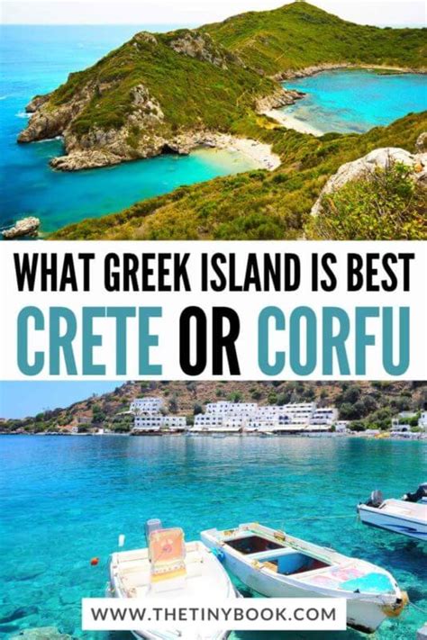 corfu or crete in july