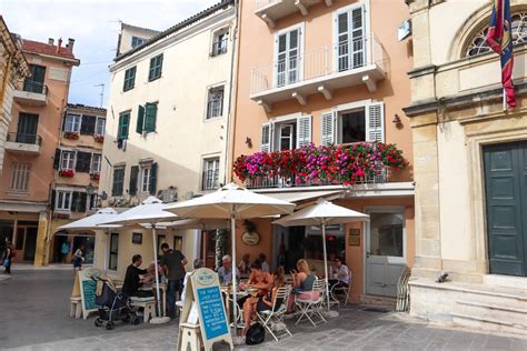 corfu restaurants old town