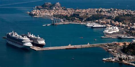 corfu town cruise port