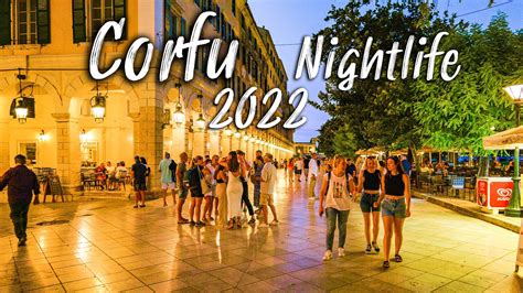 corfu town nightlife