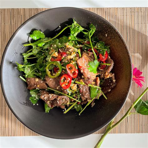 Coriander Beef Salad
