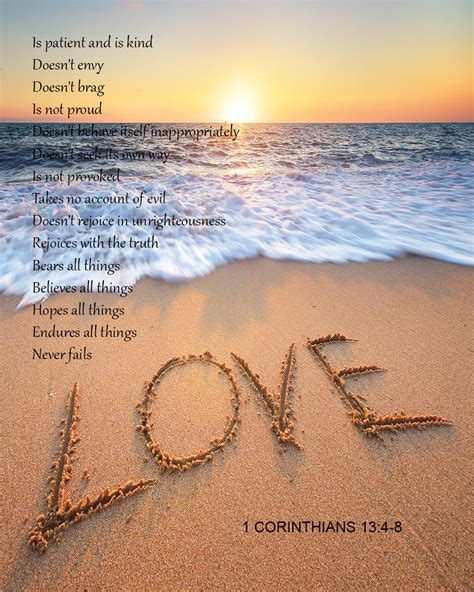 corinthians 13 4 8 love is patient