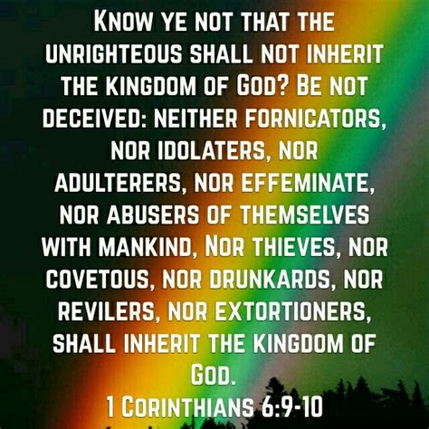 corinthians 6 9-10 kjv