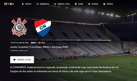 corinthians x nacional