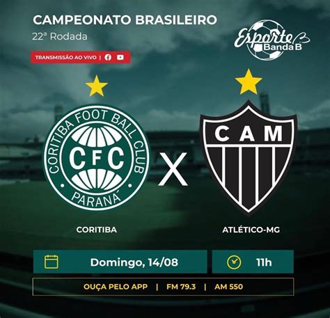 coritiba x atletico ao vivo