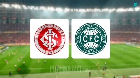 coritiba x internacional ao vivo