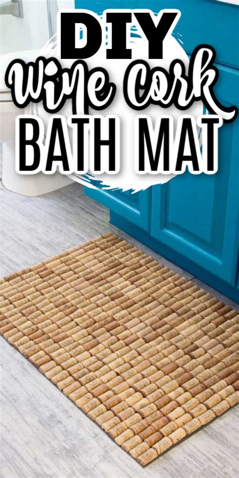 Cork Bath Mat Diy