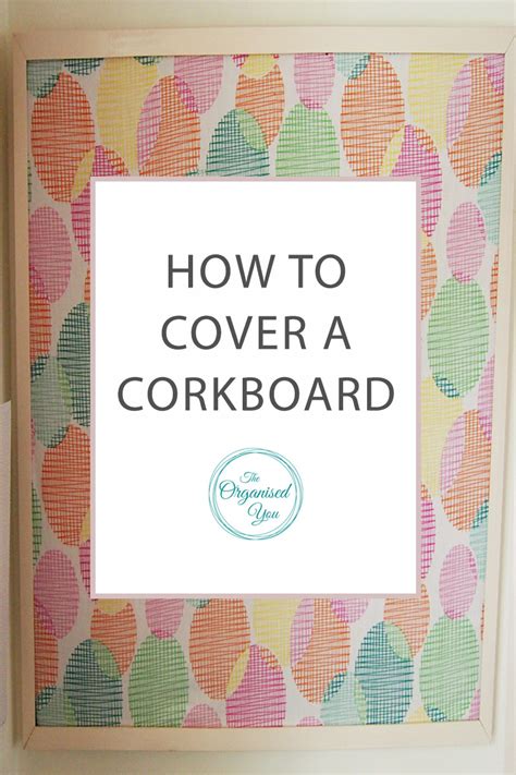 Cork Board Cover