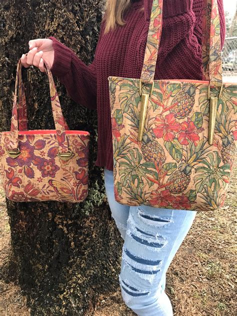 Cork Fabric Bag Patterns