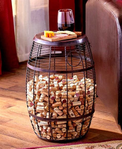 Cork Holder Side Table