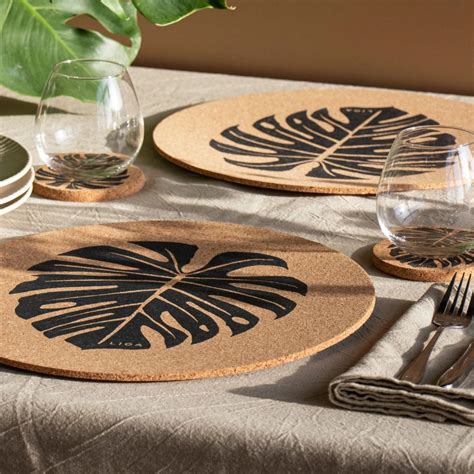 Cork Lined Placemats