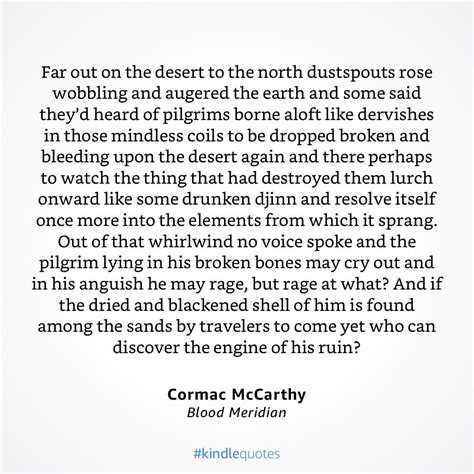 cormac mccarthy quotes blood meridian