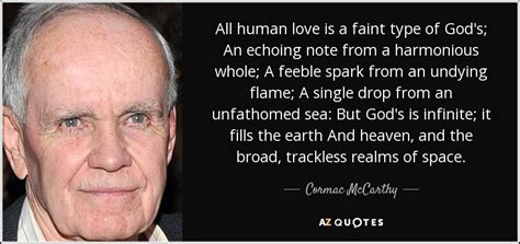 cormac mccarthy quotes love