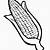 corn cob printable