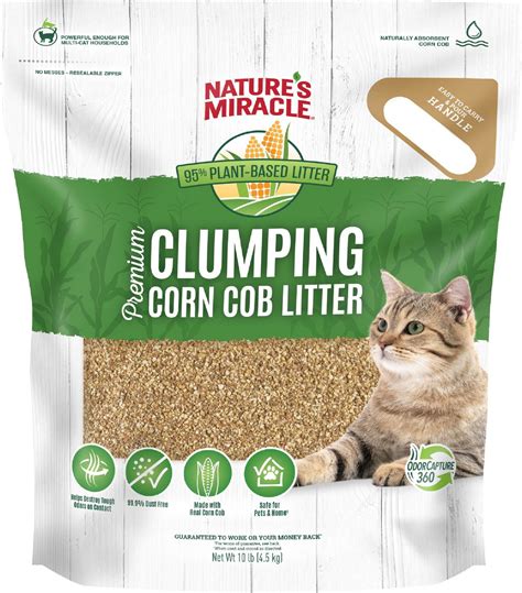 corn based clumping cat litter