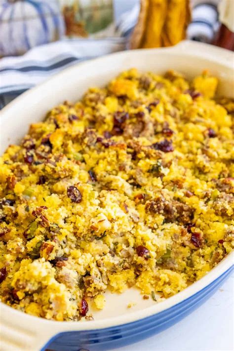 Corn Bread Italian Sausage Stuffing