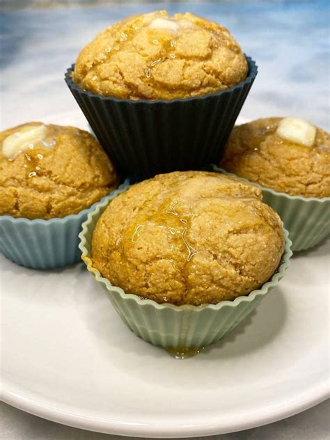 Corn Bread Pudding Muffins