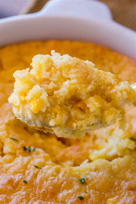 Corn Casserole Five Ingredients