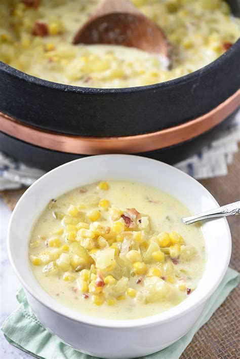 Corn Chowder And Potato Soup