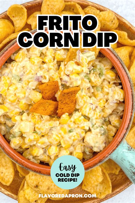 Corn Dip With Frito Chips
