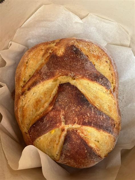 Corn Flour Sourdough Bread
