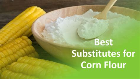 Corn Flour Substitute Reddit