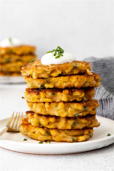 Corn Fritters Stack