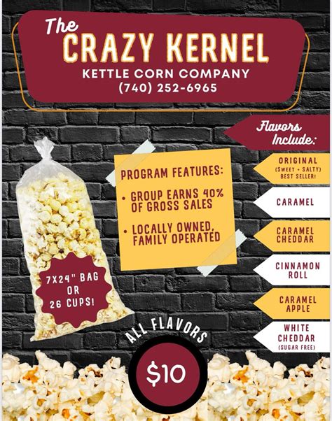 Corn Kernel Menu