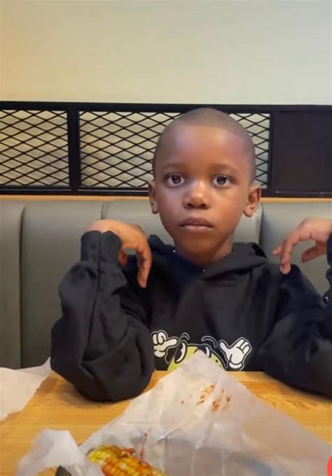 Corn Kid Eats Burger