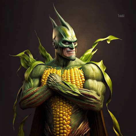 Corn Man Drawing