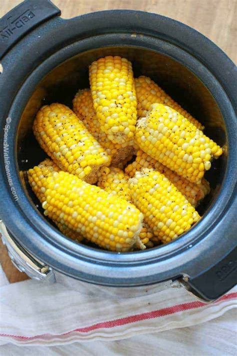 Crock Pot Corn on the Cob Spicy Southern Kitchen