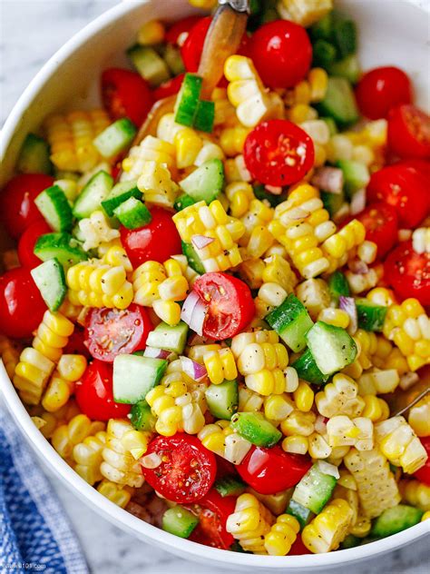 Corn Rice Tomato Salad