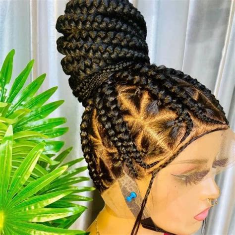 Corn Row Braids Under Wig