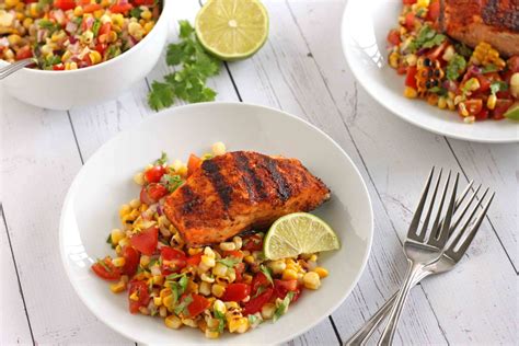 Corn Salsa For Salmon