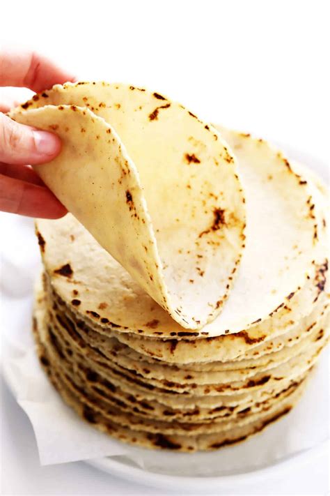 Corn Tortillas Using Corn Flour